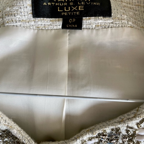 Elie Tahari Luxe Jacket Size OP - Picture 3 of 8